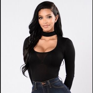 Black bodysuit